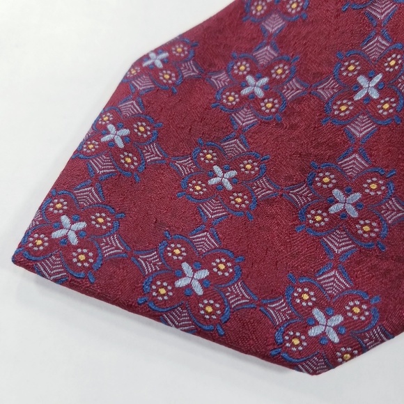 Jos. A. Bank Maroon Tie signature collection silk - Picture 5 of 8